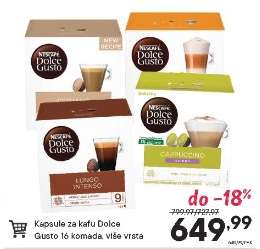 Kapsule za kafu Dolce Gusto