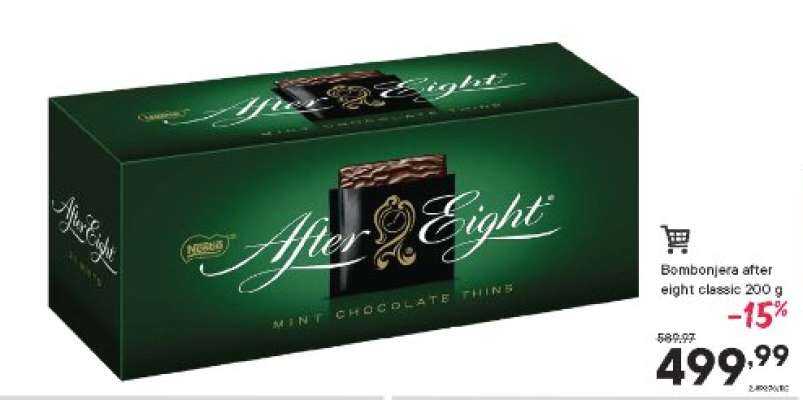 Bombonjera after eight classic 200 g