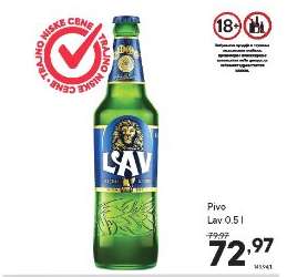 Pivo Lav 0.5 l