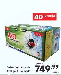 Deterdžent kapsule Axel gel 40 komada