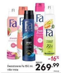 Dezodorans Fa 150 ml