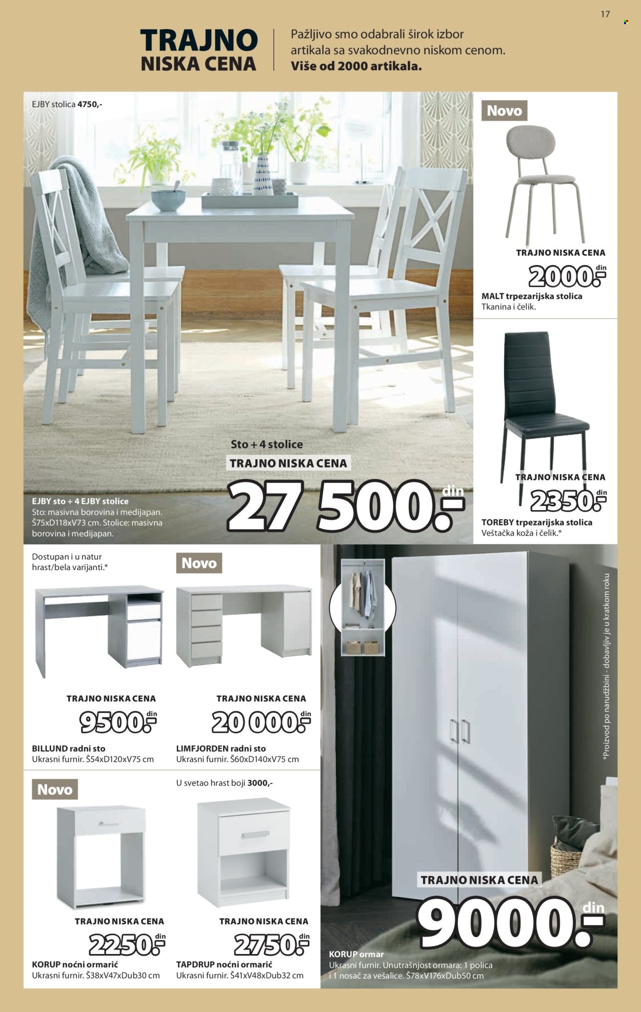 JYSK katalog - 09.09.2026 - 13.10.2026. Stranica 17