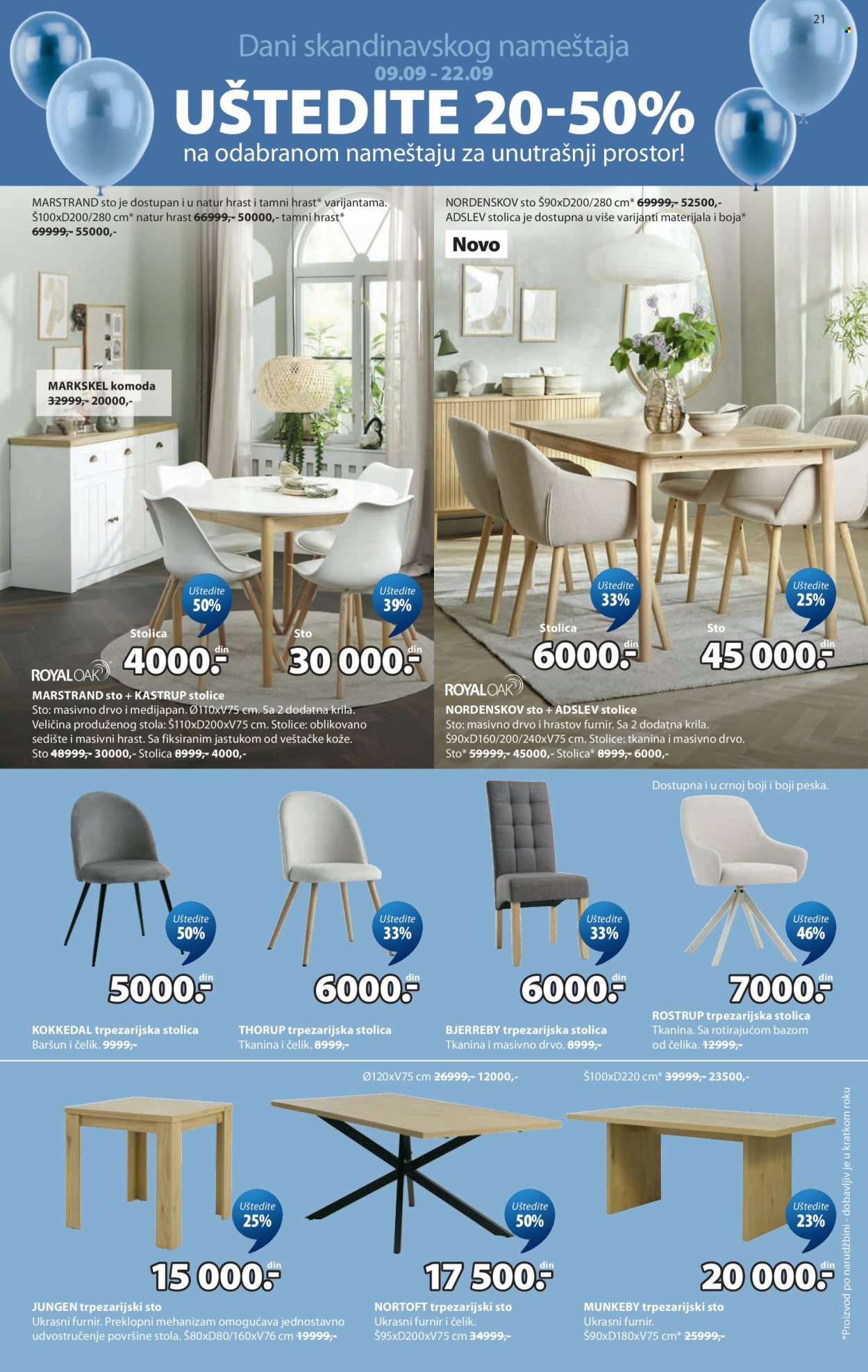 JYSK katalog - 09.09.2026 - 13.10.2026. Stranica 21
