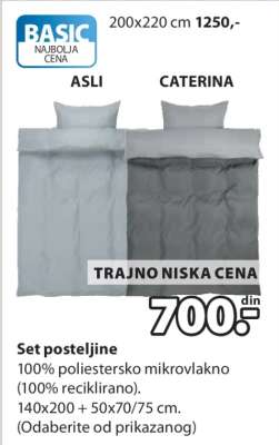 SET POSTELJINE