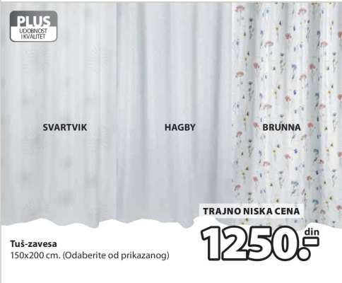 TUŠ-ZAVESA