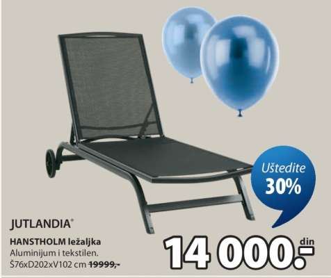 JUTLANDIA HANSTHOLM LEŽALJKA