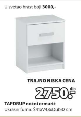 TAPDRUP NOĆNI ORMARIĆ