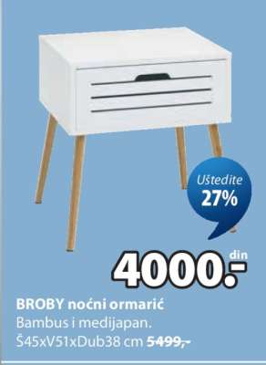 BROBY NOĆNI ORMARIĆ