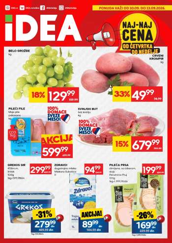 Idea katalog - 10.09.2026 - 13.09.2026.