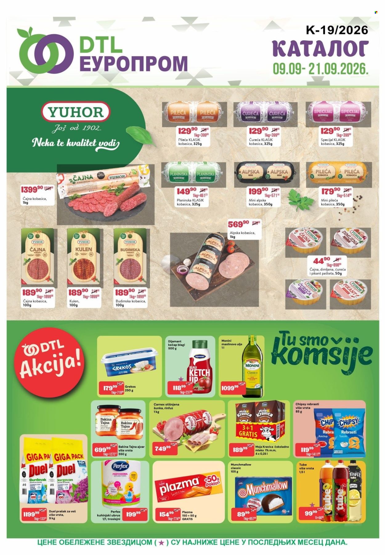 Europrom katalog - 09.09.2026 - 21.09.2026. Stranica 1