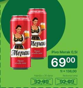 Pivo Merak 0,5l
