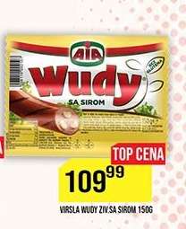 VIRŠLA WUDY ŽIV. SA SIROM 150G