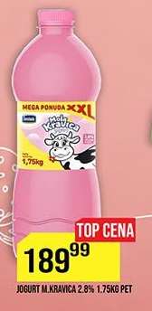 Jogurt M. Kravica 2.8% 1.75kg PET