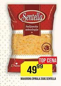 Makarona Spirala 350g Sentella