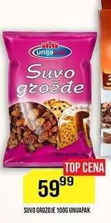 Suvo Grožđe 100g Unijapak