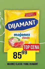 Majonez Classic 190ml Dijamant