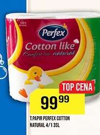 T.PAPIR PERFEX COTTON NATURAL 4/1 3SL