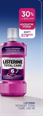 LISTERIN TEČNOST TOTAL CARE, 250 ML