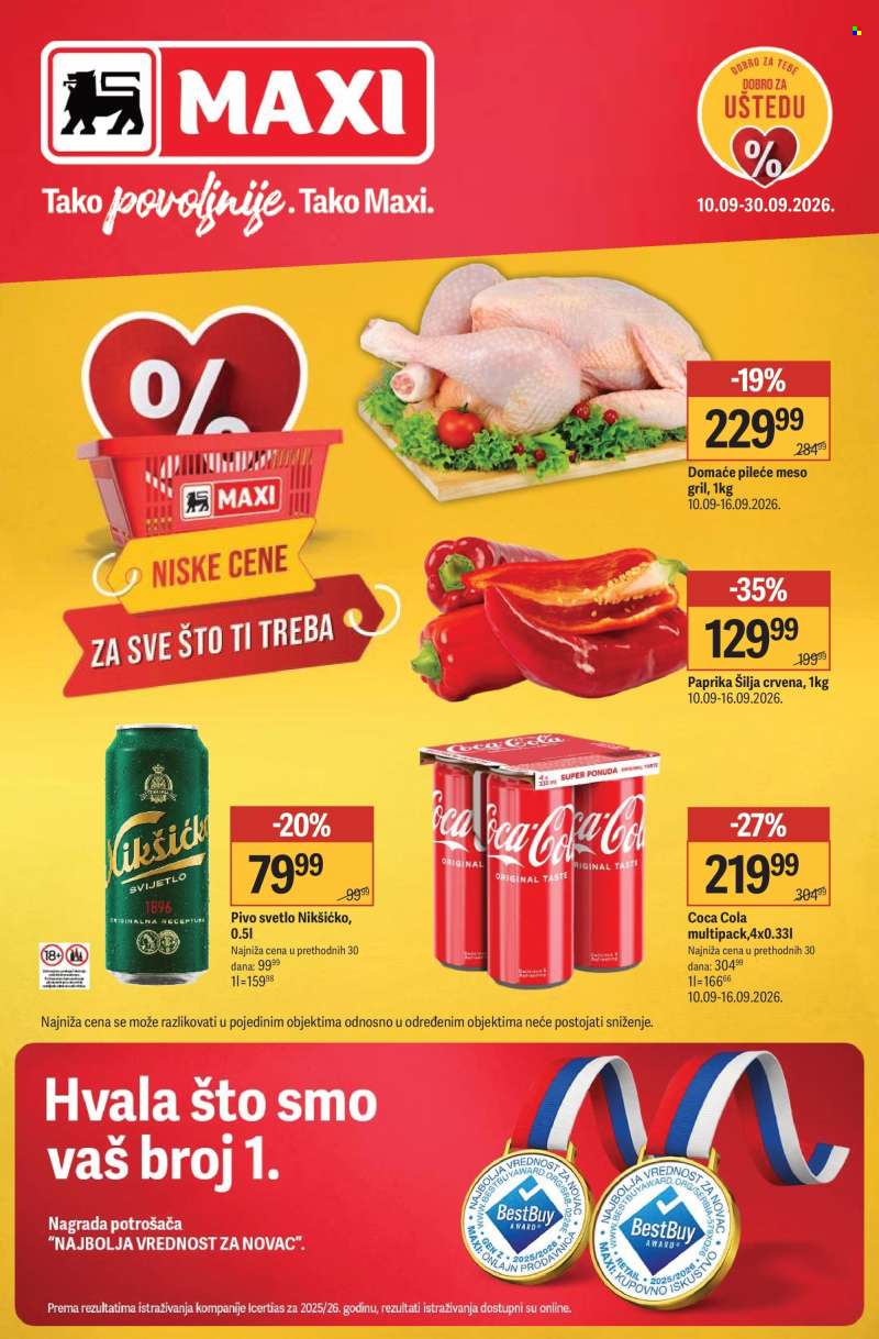 Maxi katalog - 10.09.2026 - 30.09.2026.