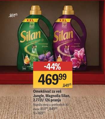 Omekšivač za veš Jungle, Magnolia Silan