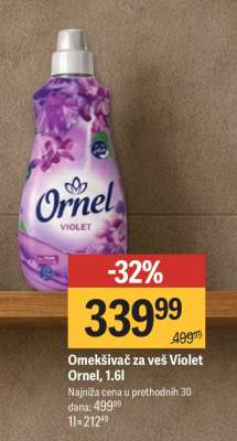 Omekšivač za veš Violet Ornel, 1.6l
