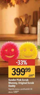 Sunder Pink Scrub Mommy, Original Scrub Daddy