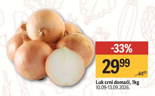 Luk crni domaći 1kg