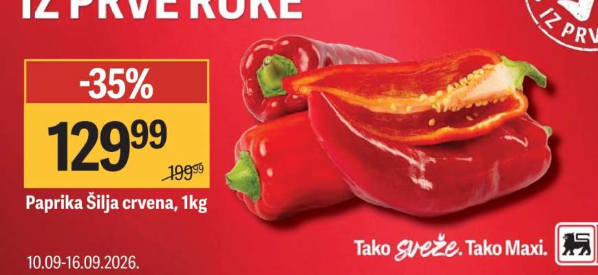 Paprika šilja crvena , 1kg