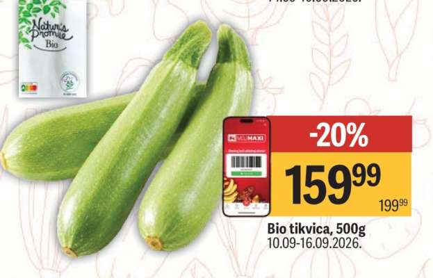 Bio tikvica, 500g