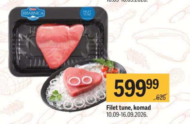 Filet tune komad