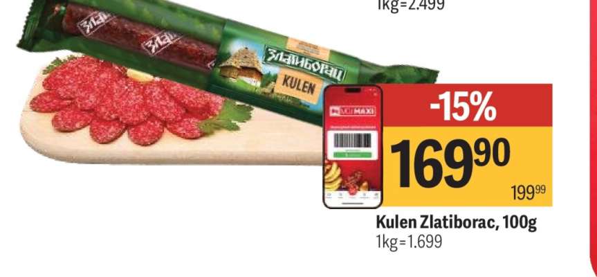 KULEN Zlatiborac 100g