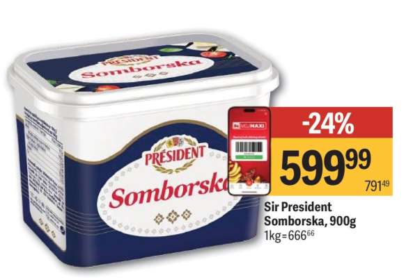 Sir President Somborska 900g
