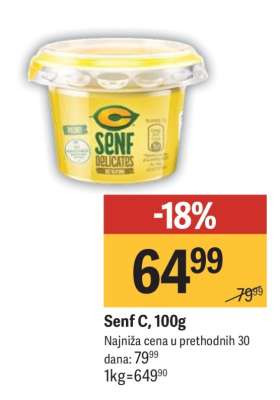 Senf C 100g