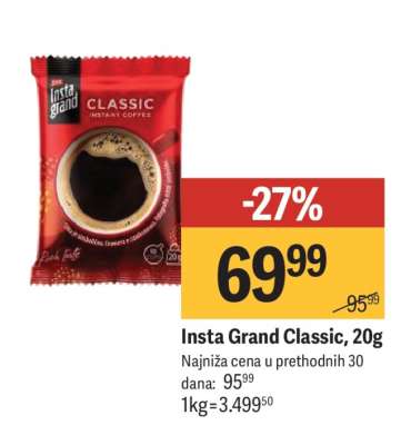 Insta Grand Classic, 20g