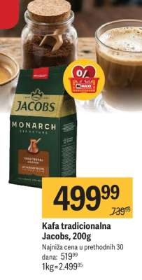 Kafa tradicionalna Jacobs 200g