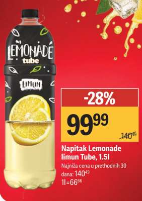 Napitak Lemonade limun Tube, 1.5l