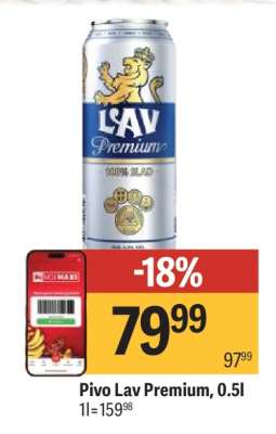 Pivo Lav Premium 0.5l