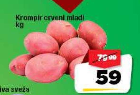 Krompir crveni mladi