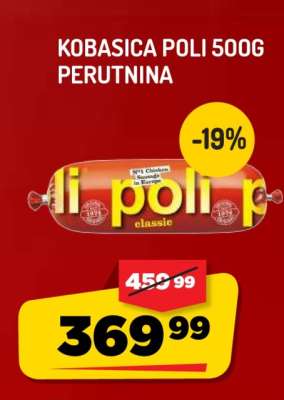 Kobasica Poli 500g Perutnina