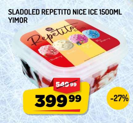 Sladoled Repetito Nice Ice 1500ml Yimor