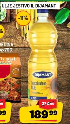 ULJE JESTIVO 1L DIJAMANT