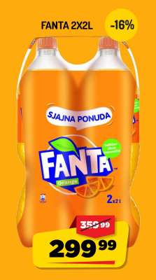 Fanta 2x2l