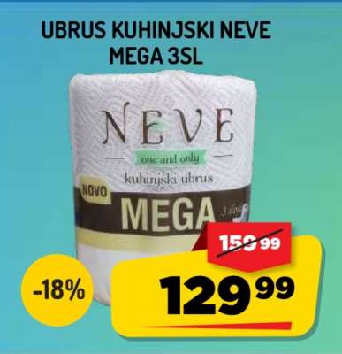 UBRUS KUHINJSKI NEVE MEGA 3sl