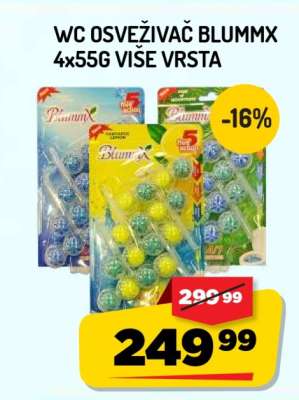 WC osveživač Blummx 4x55g
