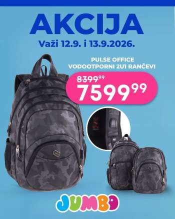 Jumbo katalog - 12.09.2026 - 13.09.2026.