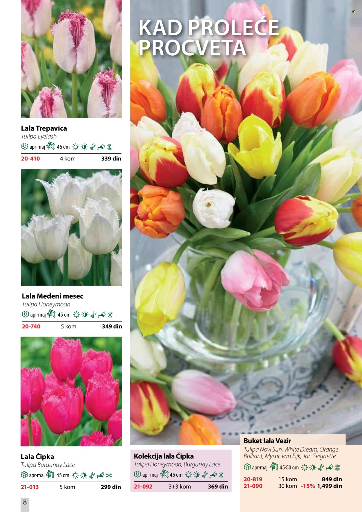 Flora Ekspres katalog. Stranica 8