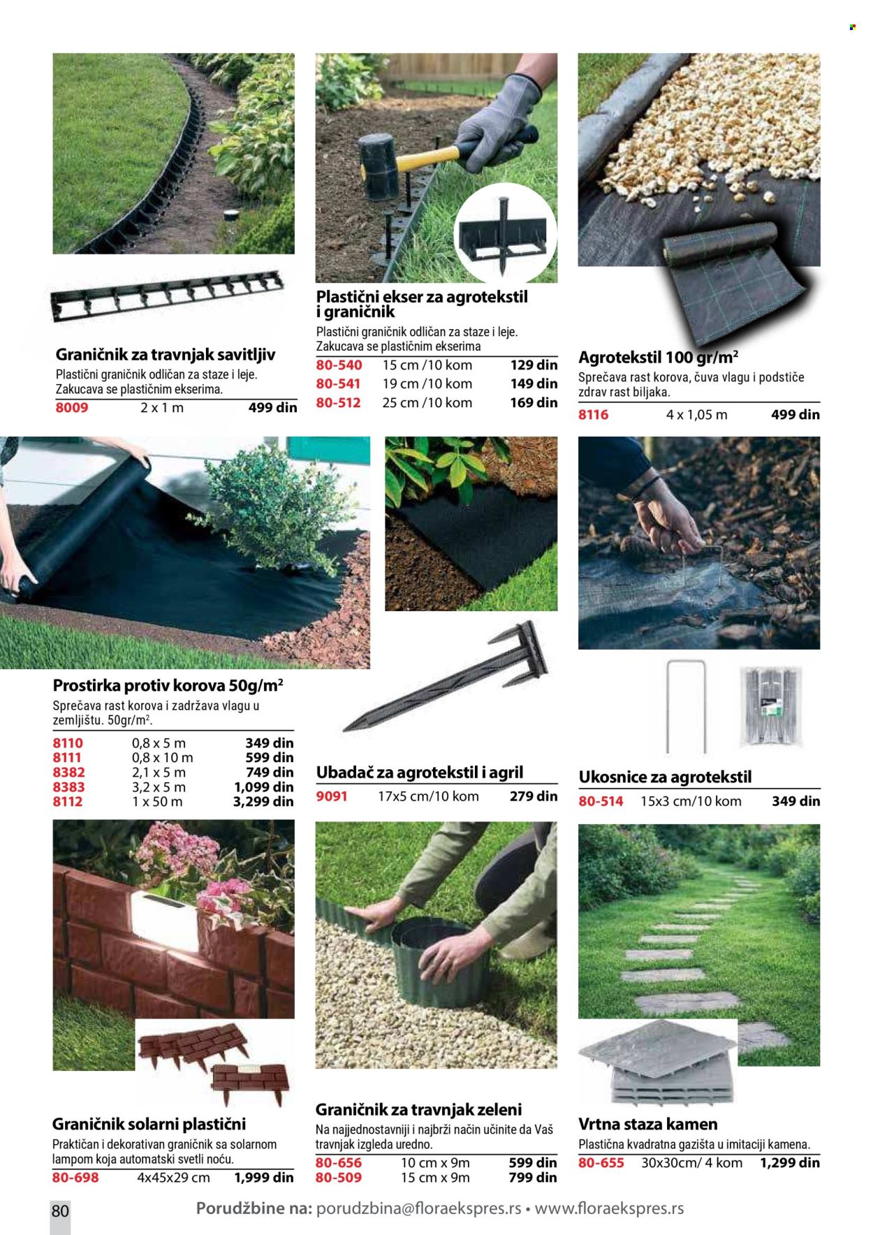 Flora Ekspres katalog. Stranica 80