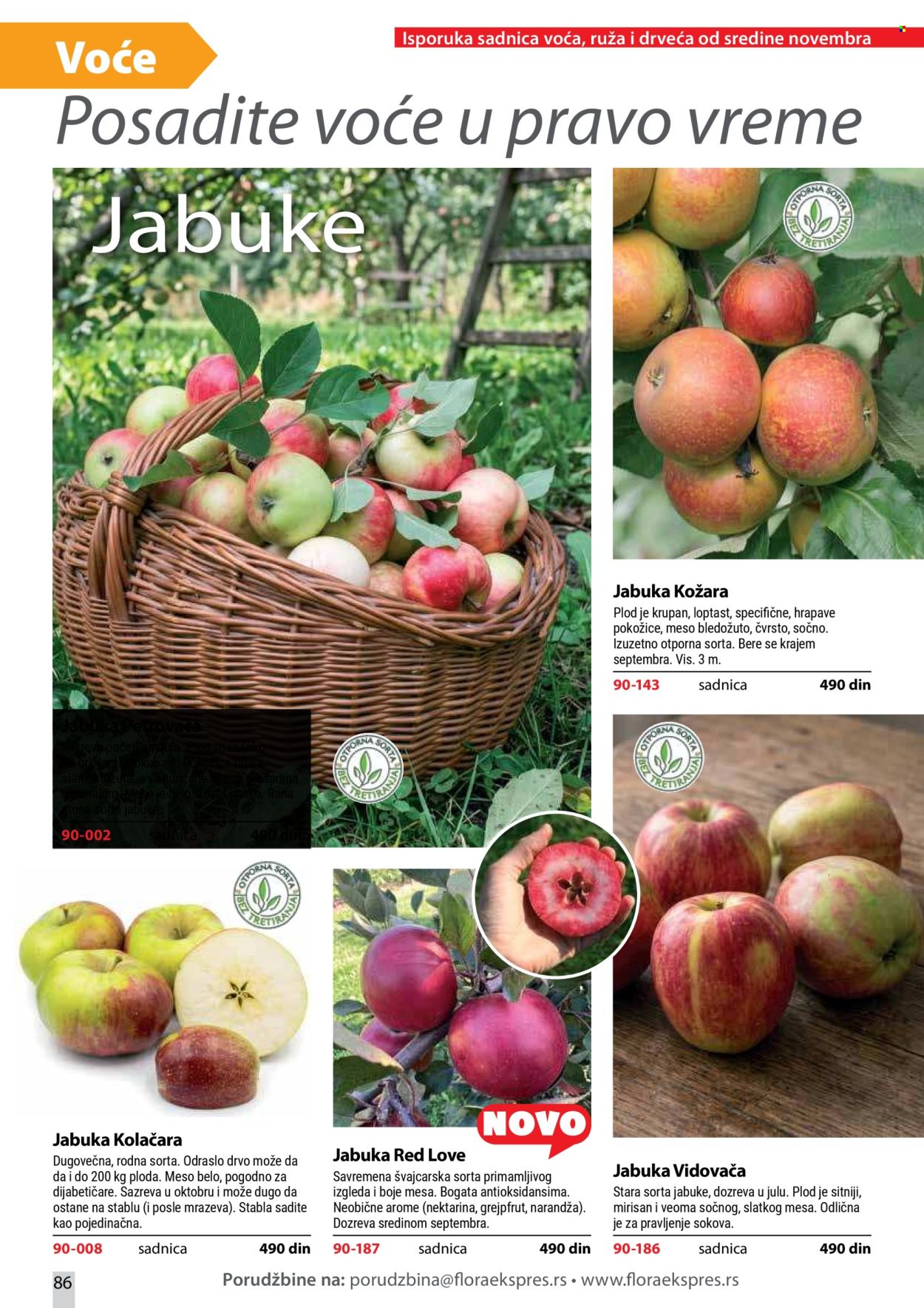 Flora Ekspres katalog. Stranica 86
