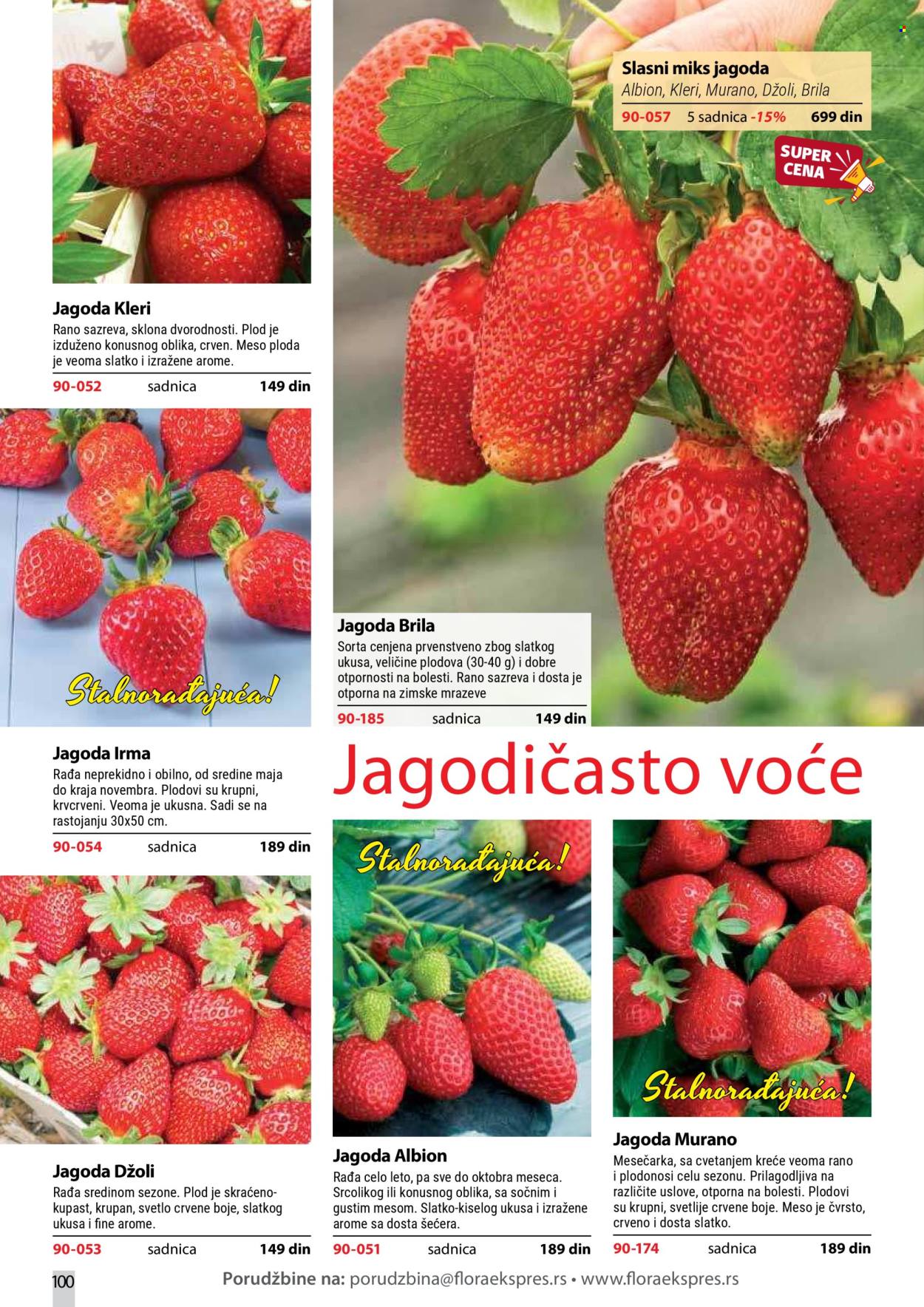 Flora Ekspres katalog. Stranica 100