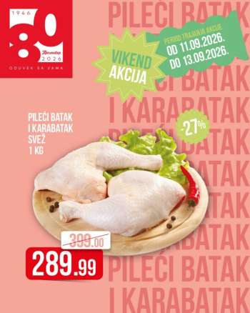 Metalac Proleter katalog - 11.09.2026 - 13.09.2026.